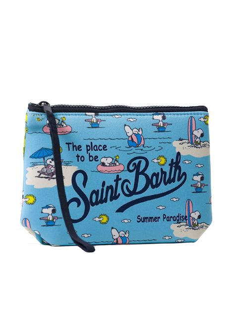 Pochette Mc2 Saint Barth Aline Snoopy island azzurra scuba unisex MC2 SAINT BARTH | Pochette | ALINE02966H31